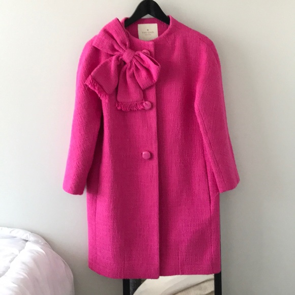 kate spade Jackets & Blazers - Sz 0 Kate Spade Dorothy Coat in Night Rose